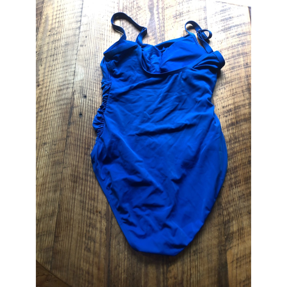 Women's Jantzen Swimsuit One-Piece Blue Large - Picture 4 of 5